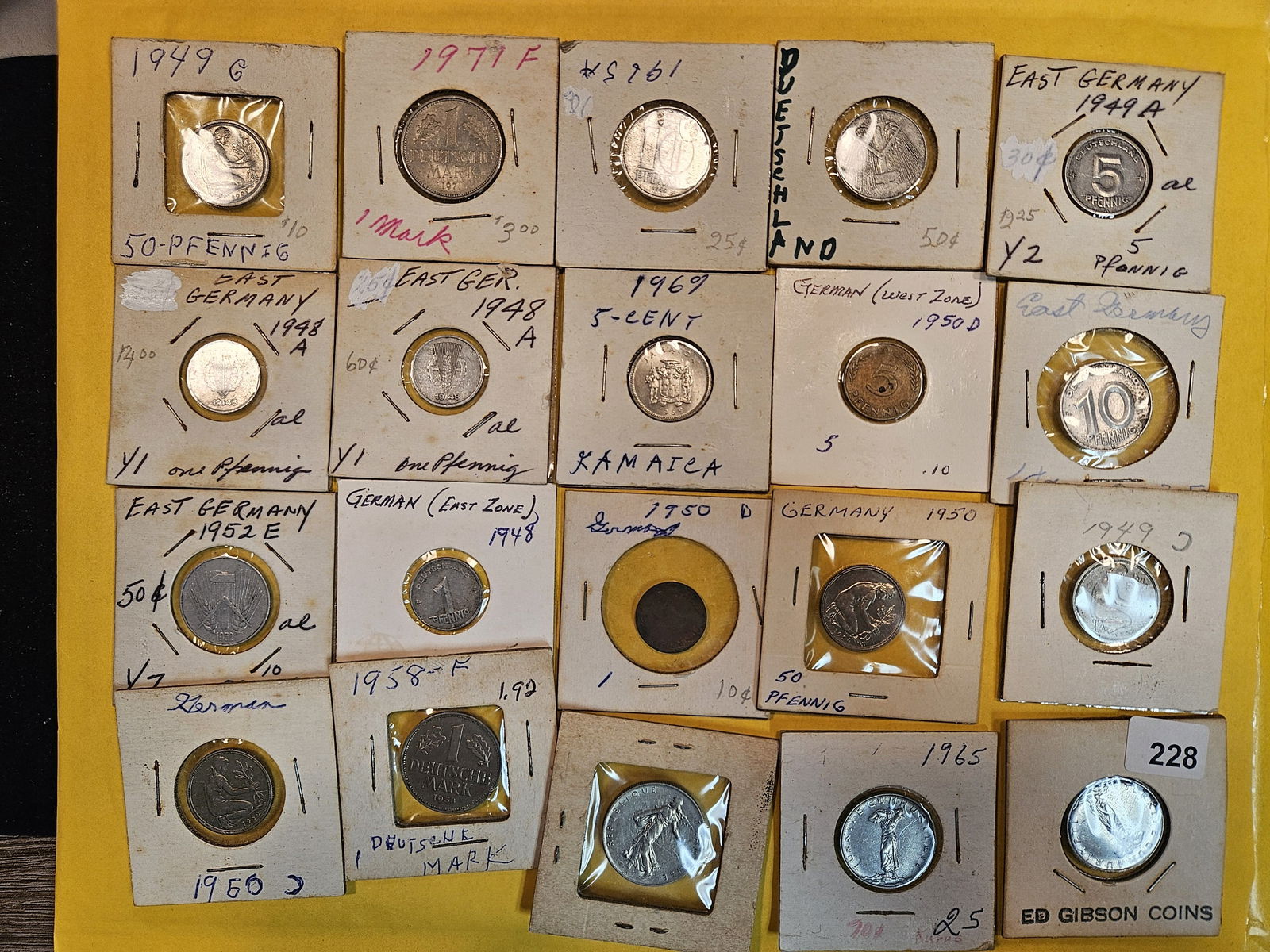 Twenty fun mixed World Coins (1 of 5)