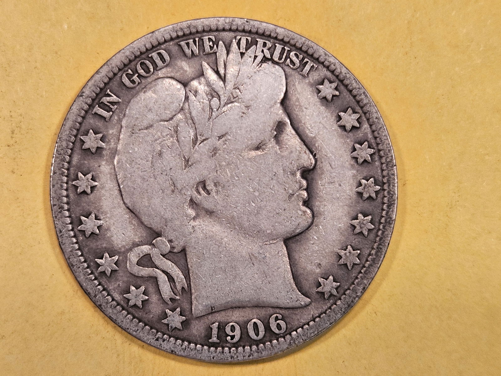 1906-O Barber Half Dollar (1 of 3)