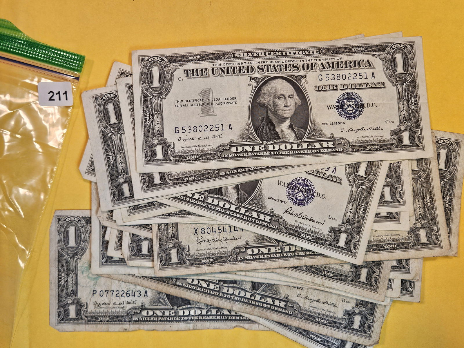 Thirty One Dollar Silver Certificates (1 of 1)