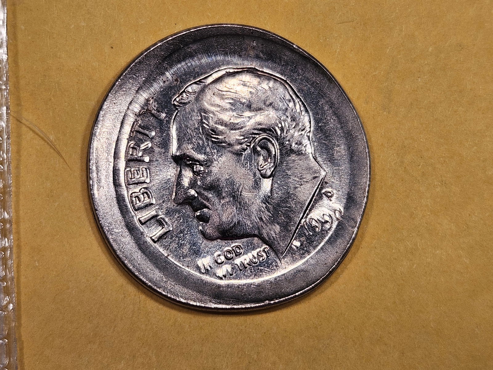 ERROR! Choice Brilliant Uncirculated 1996 Roosevelt Dime (1 of 3)