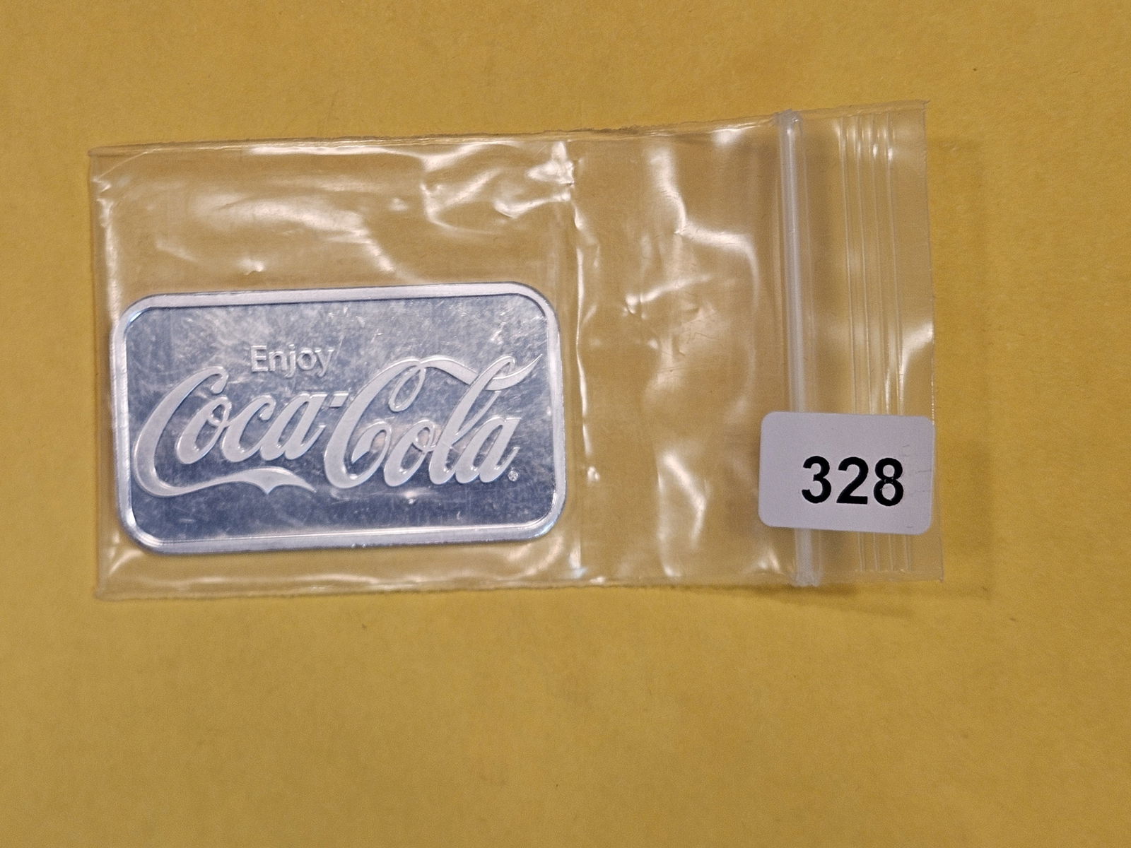 One Troy Ounce .999 fine silver art bar (1 of 2)