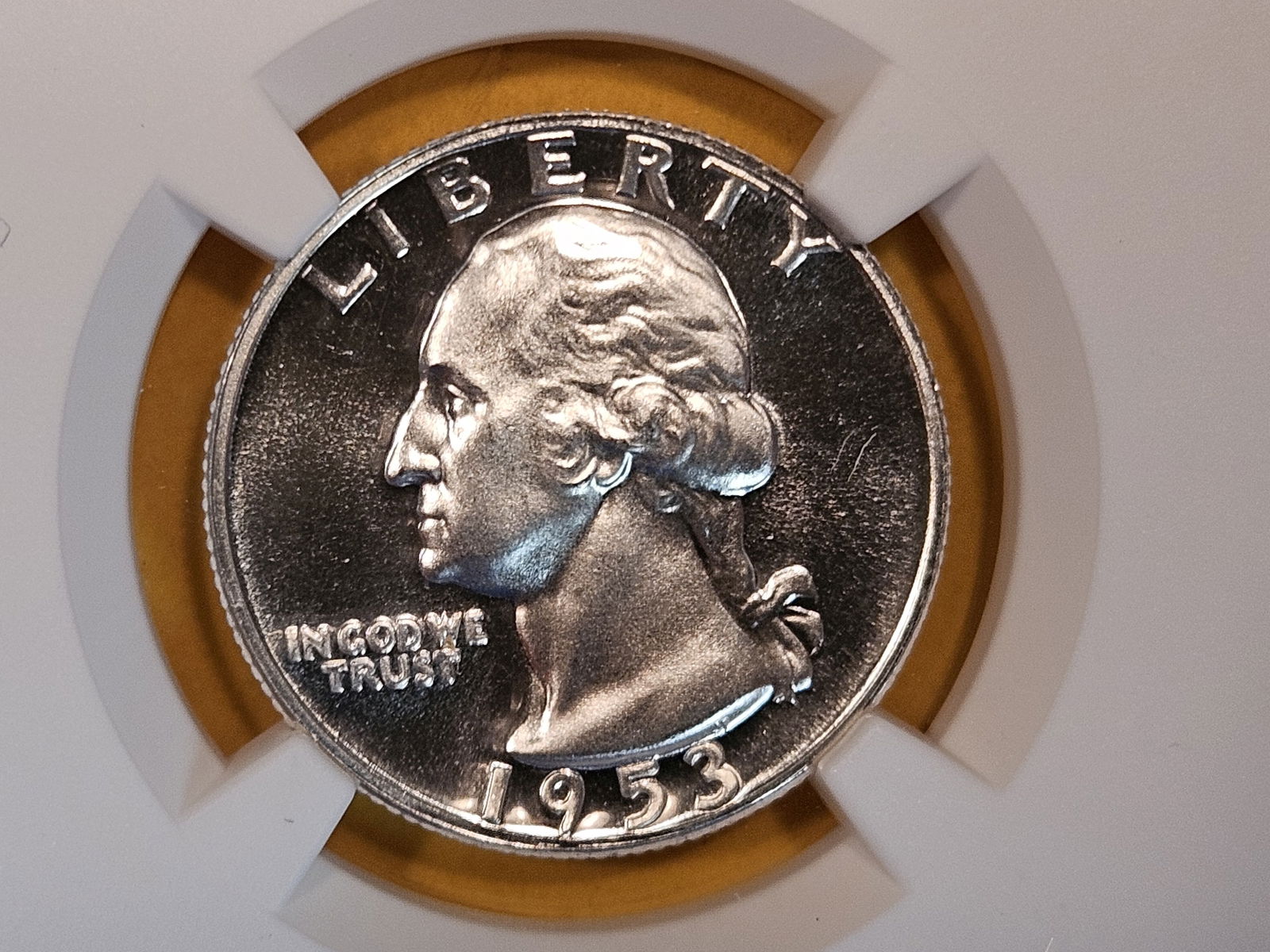 GEM! NGC 1953 Washington Quarter (1 of 4)