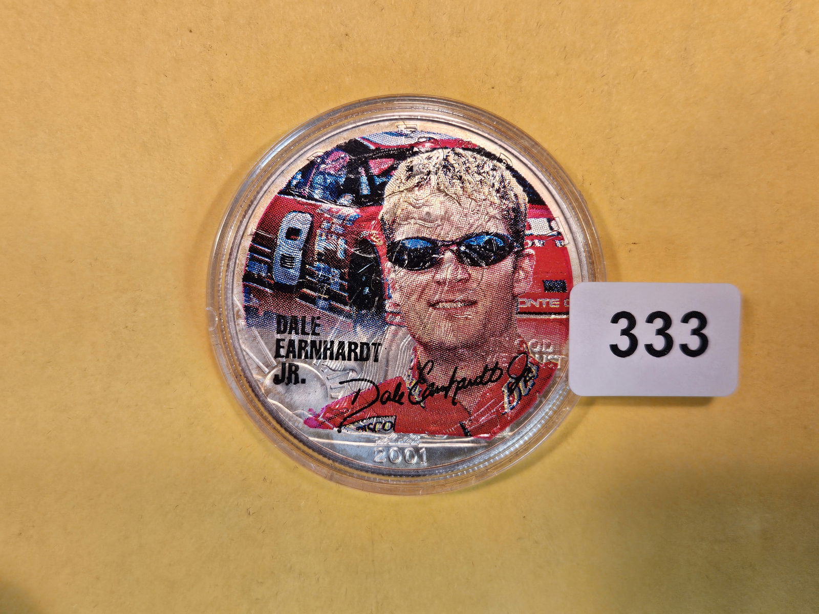 GEM 2001 Colorized American Silver Eagle (1 of 2)