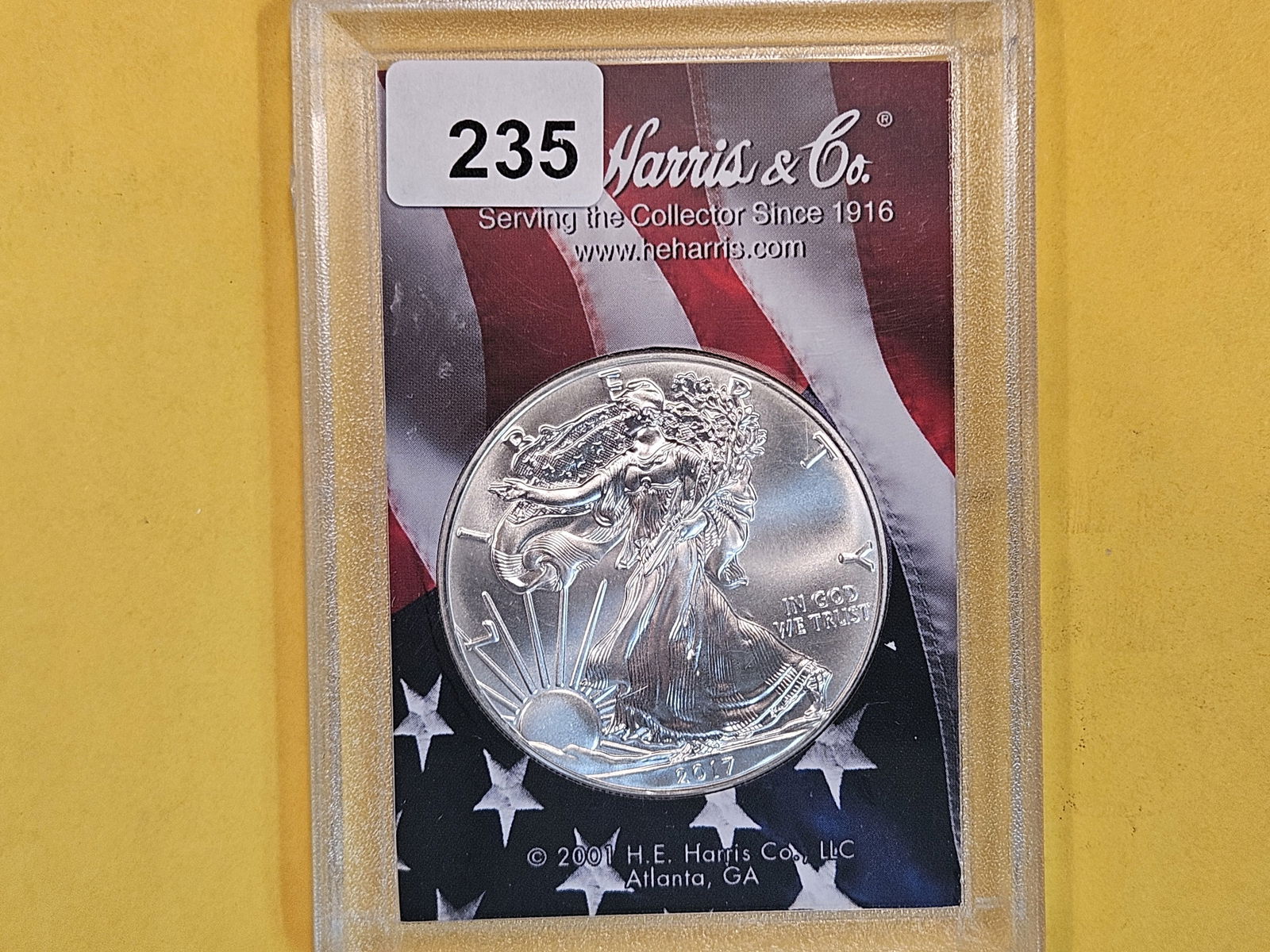 GEM Brilliant Uncirculated 2017 American Silver Eagle (1 of 2)