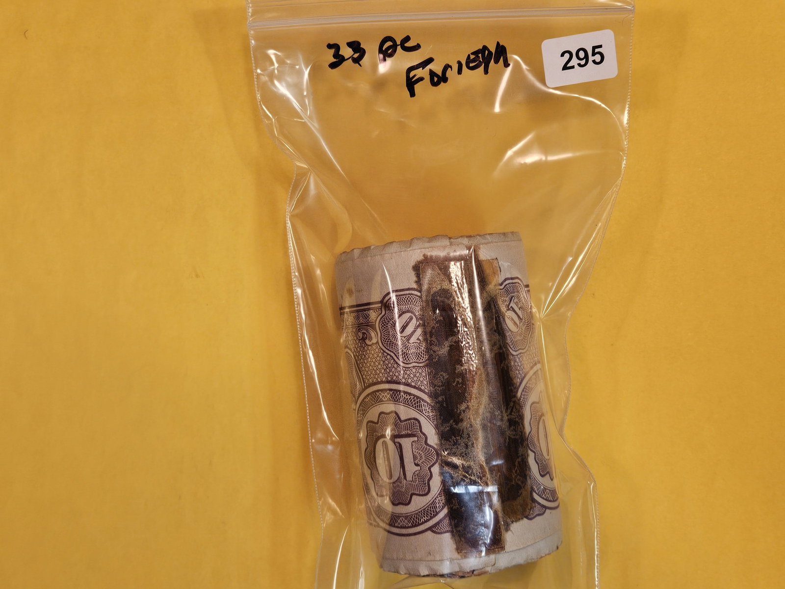 Thirty-three pieces of World paper money from World War II (1 of 3)