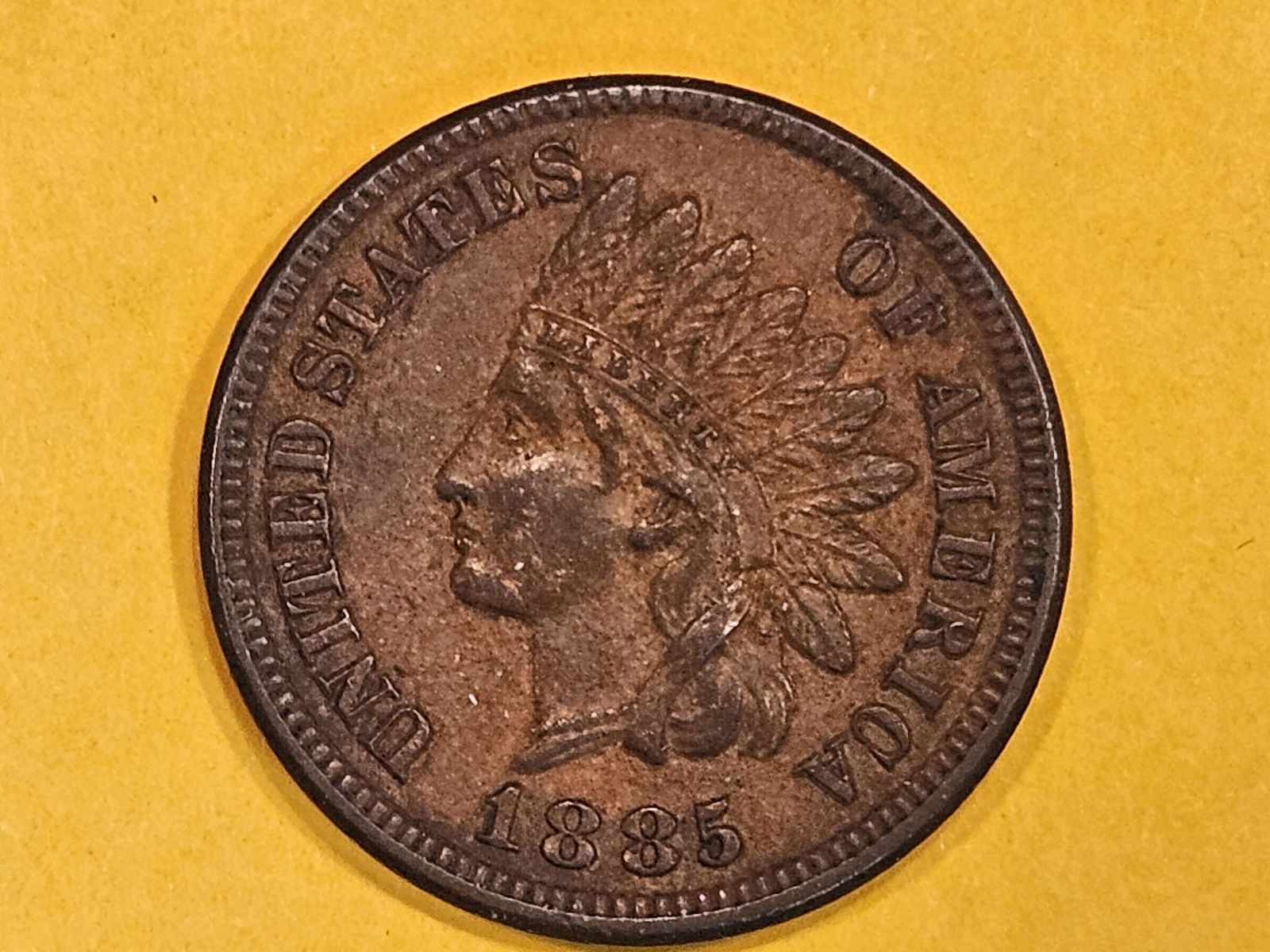 Better grade 1885 Indian cent (1 of 6)
