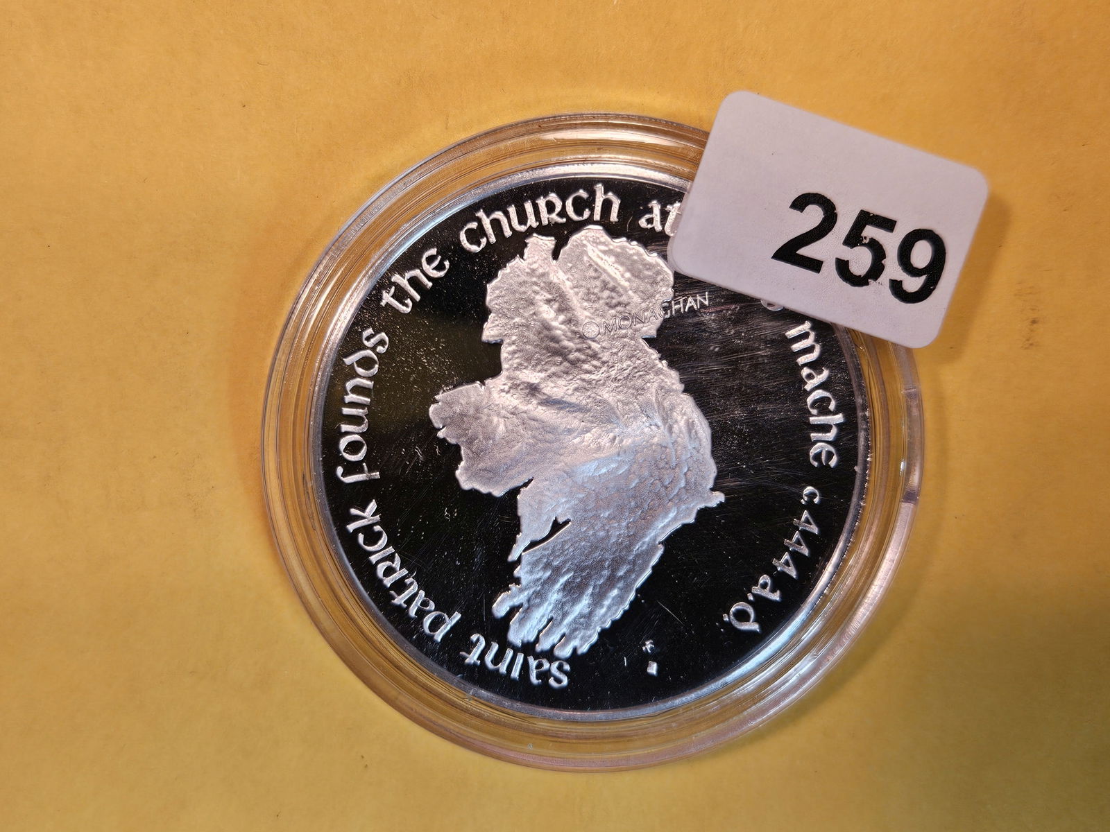 One Troy ounce .999 fine silver art round (1 of 2)