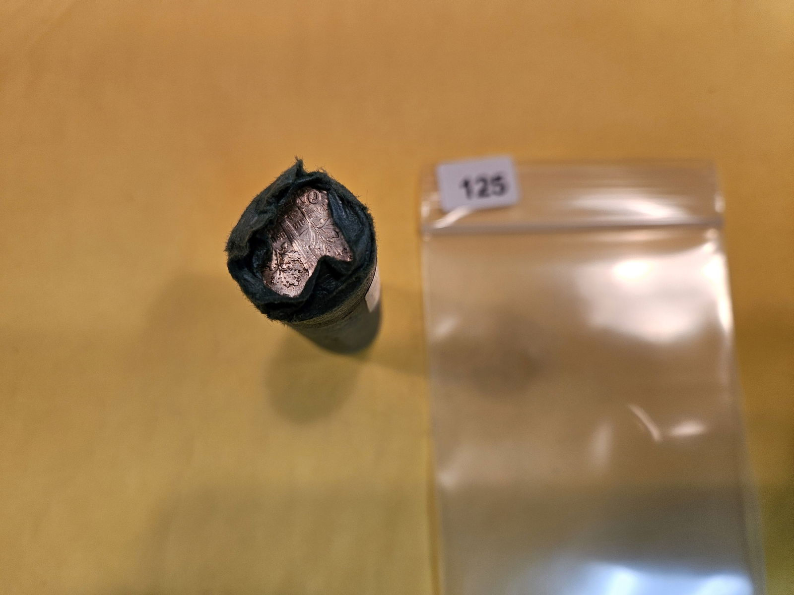 Original BANK WRAPPED Roll of Brilliant Uncirculated 1963-D silver Roosevelt Dimes (1 of 4)