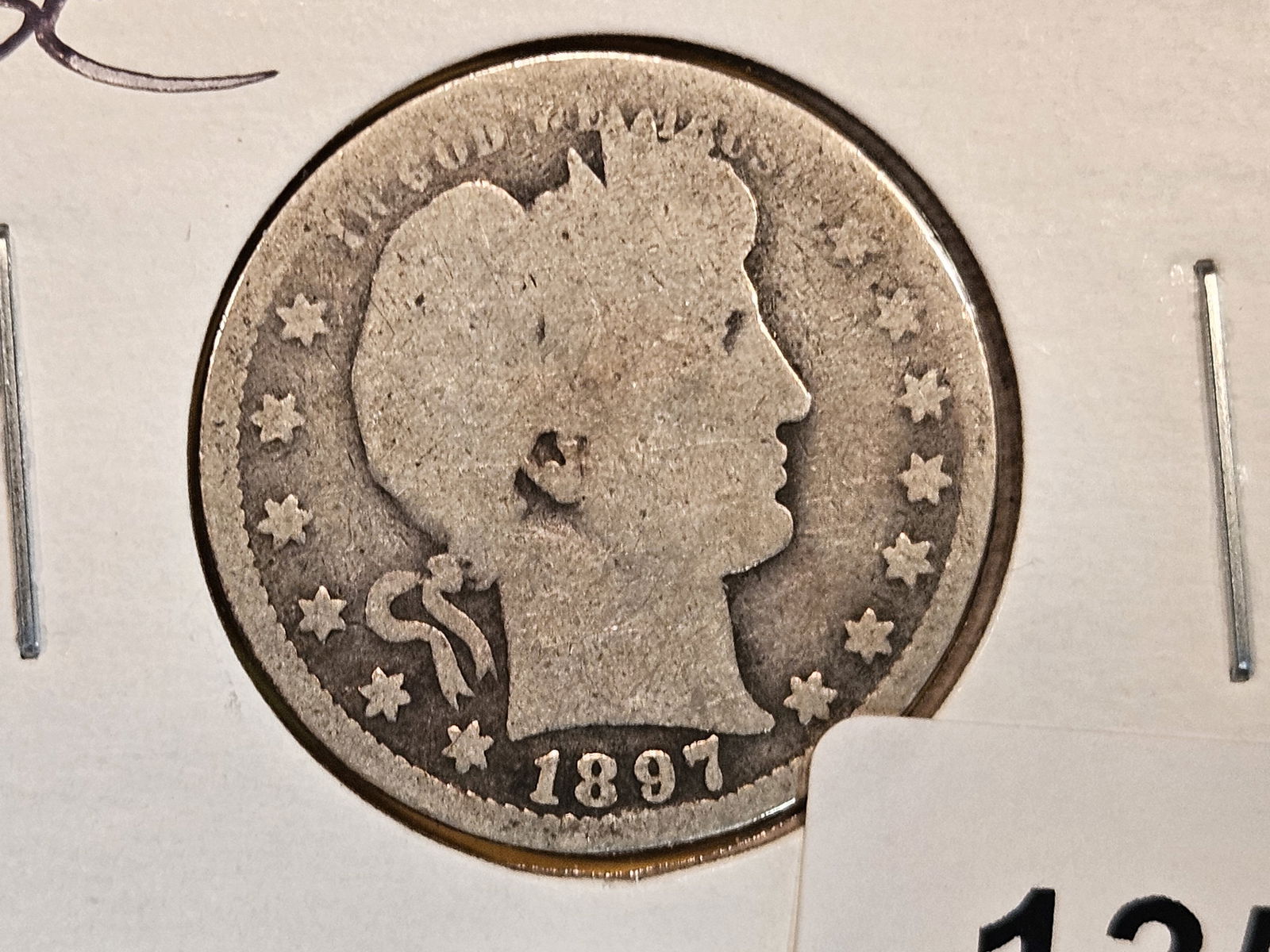 Semi-Key 1897-O Barber Quarter (1 of 3)