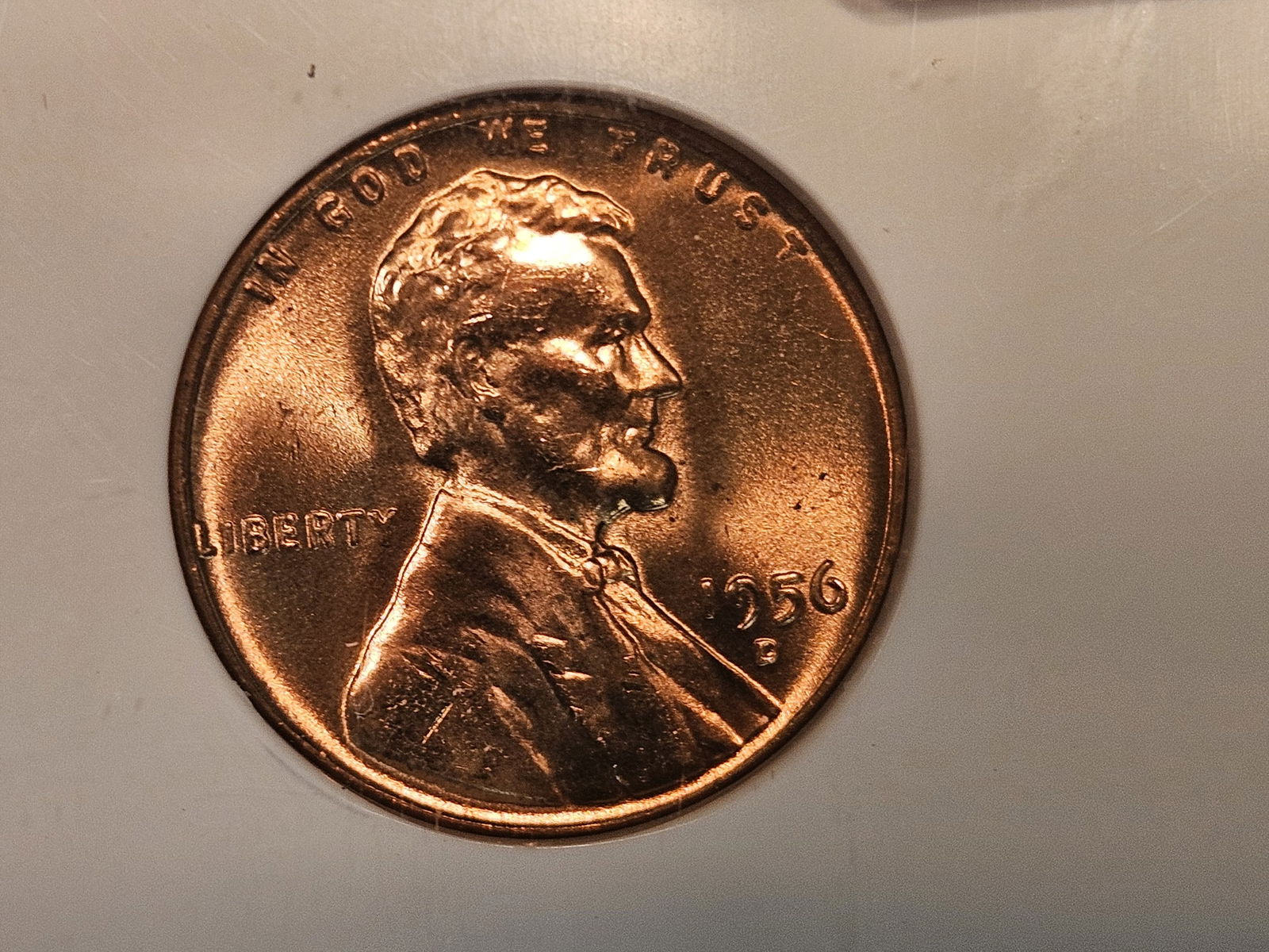 GEM! NGC 1956-D Wheat cent in Mint State 66 (1 of 3)