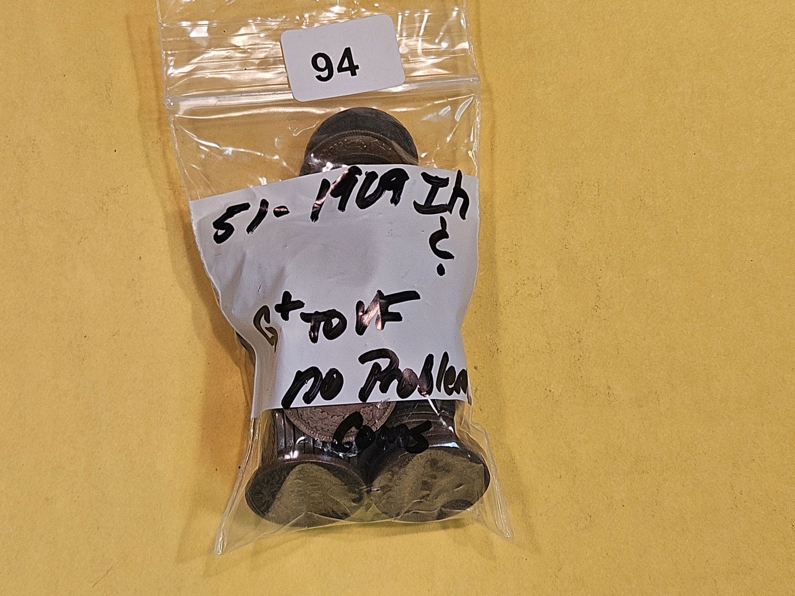 Fifty-One Indian Cents from 1909 (1 of 2)