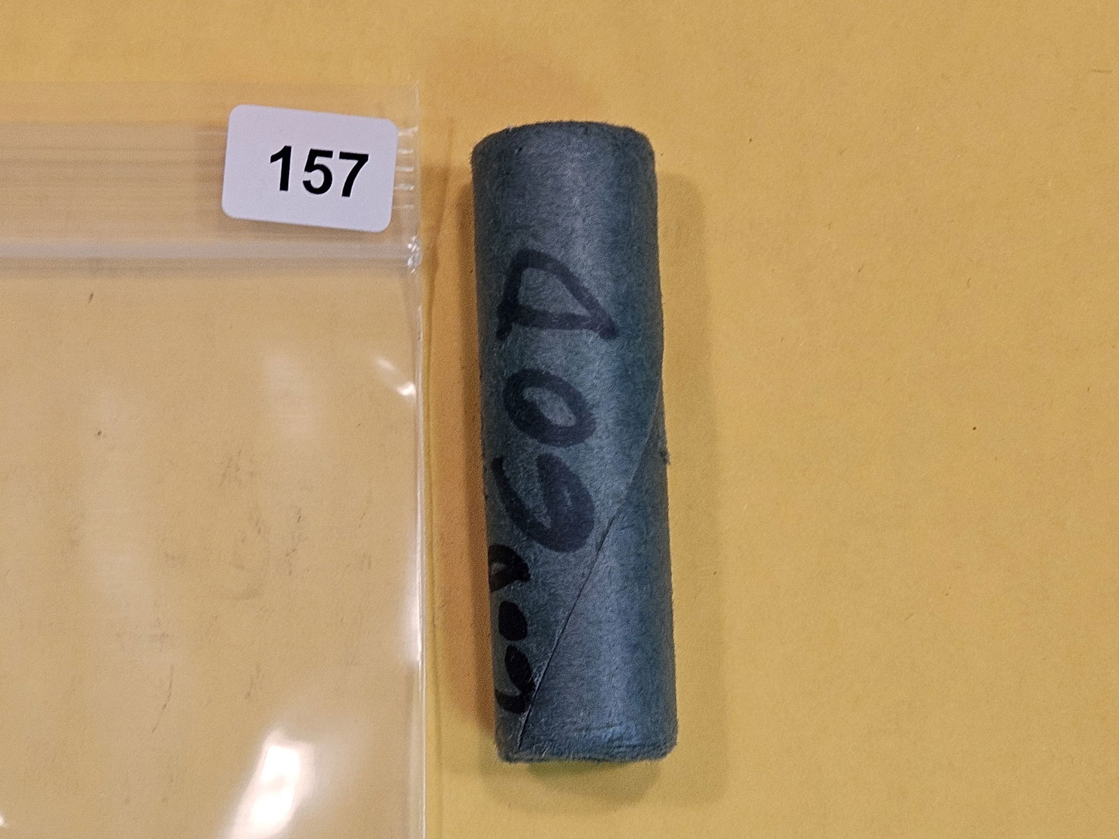 Original Bank-Wrapped  Brilliant Uncirculated Roll of 1960-D silver Roosevelt Dimes (1 of 3)