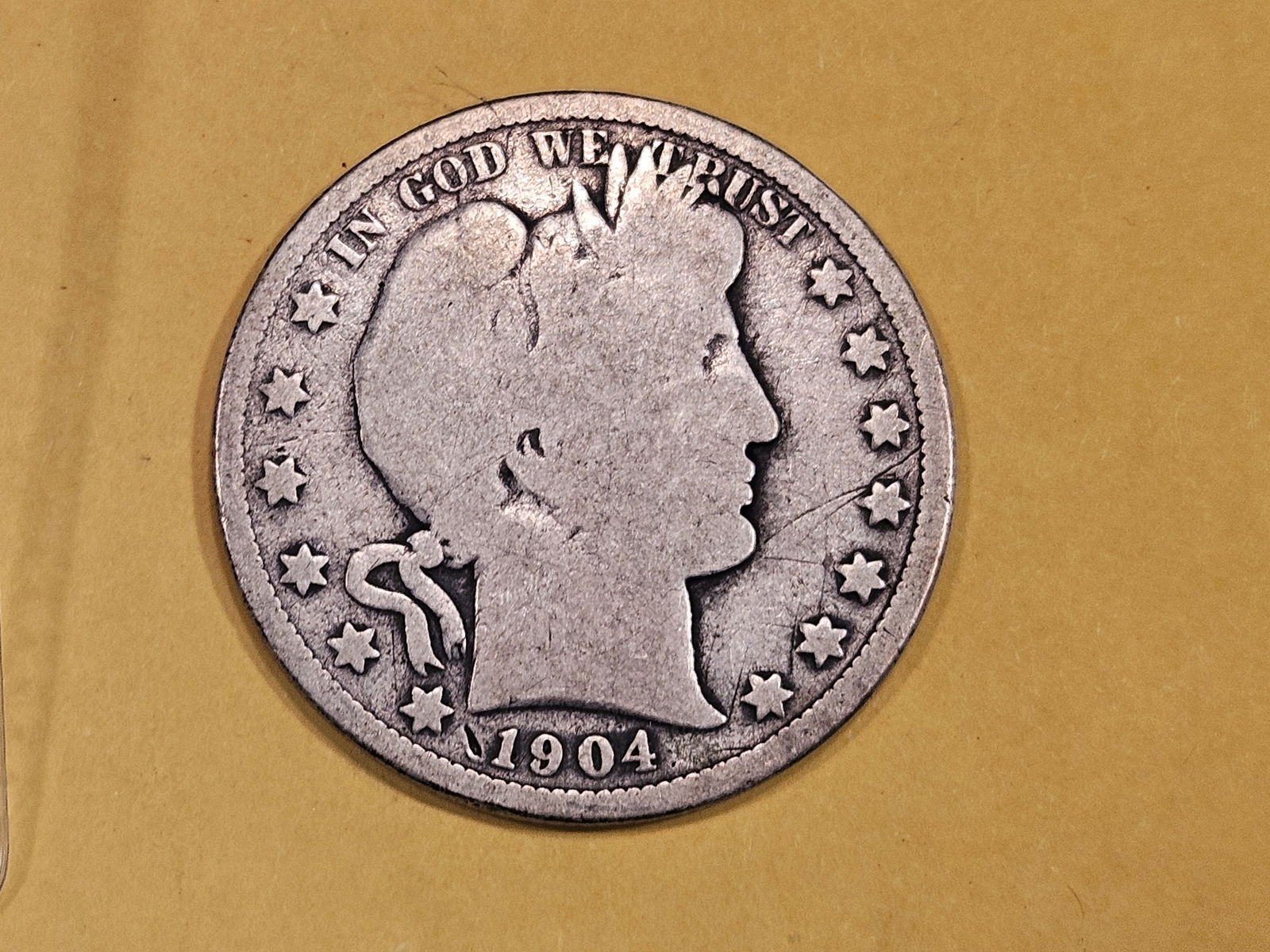 Better Date 1904-O Barber Half Dollar (1 of 3)