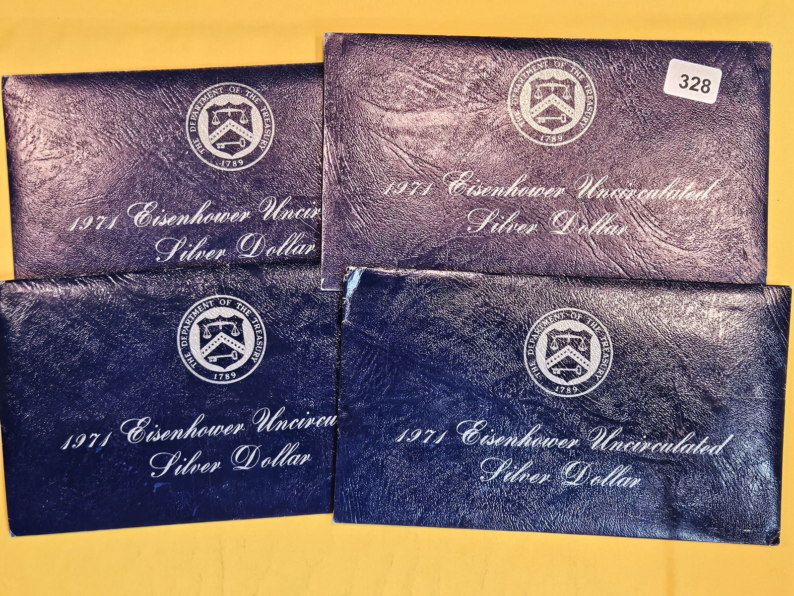 Four GSA Flat Pack Silver Blue Ikes (1 of 1)