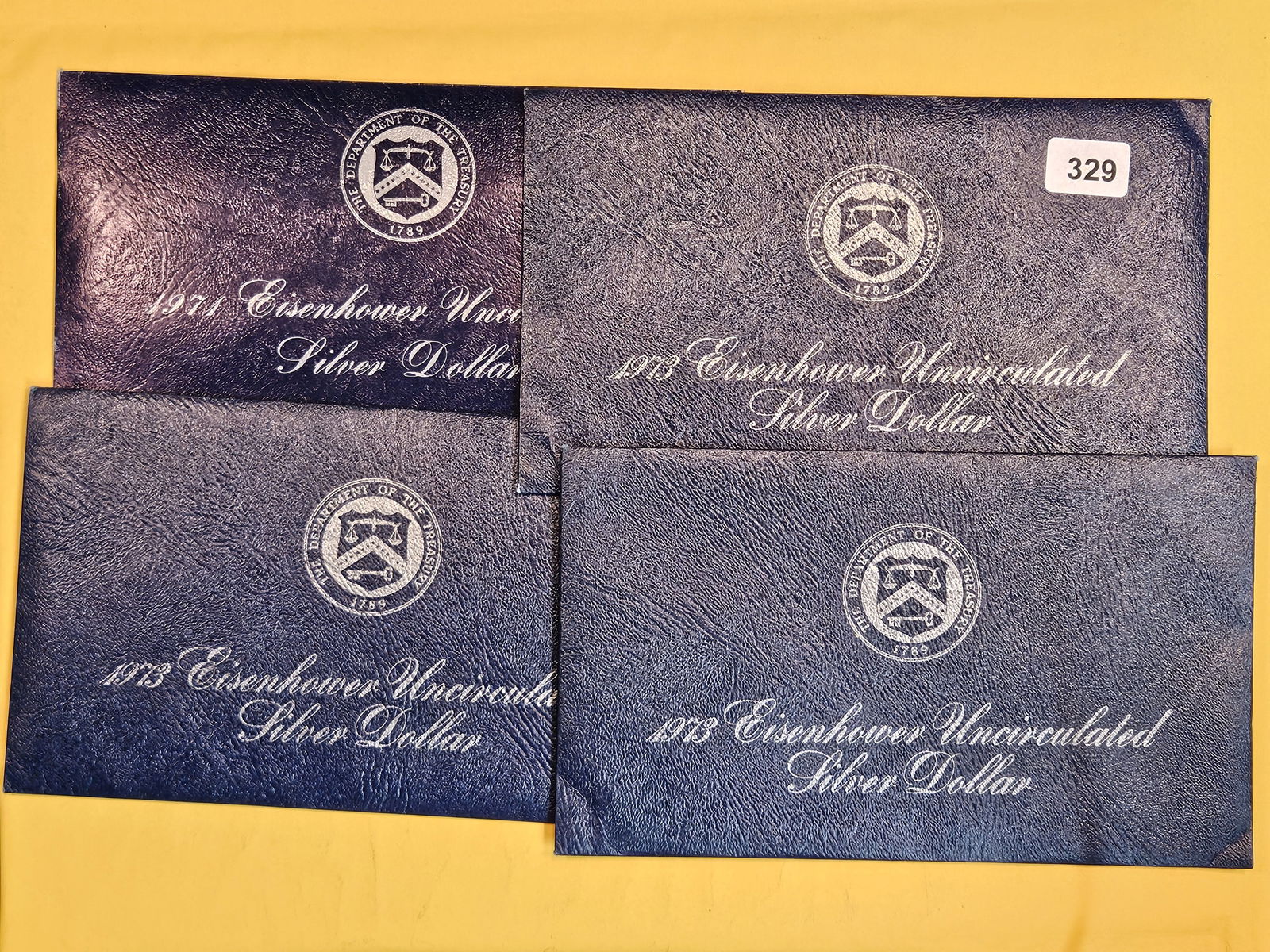 Four GSA Flat Pack Silver Blue Ikes (1 of 1)