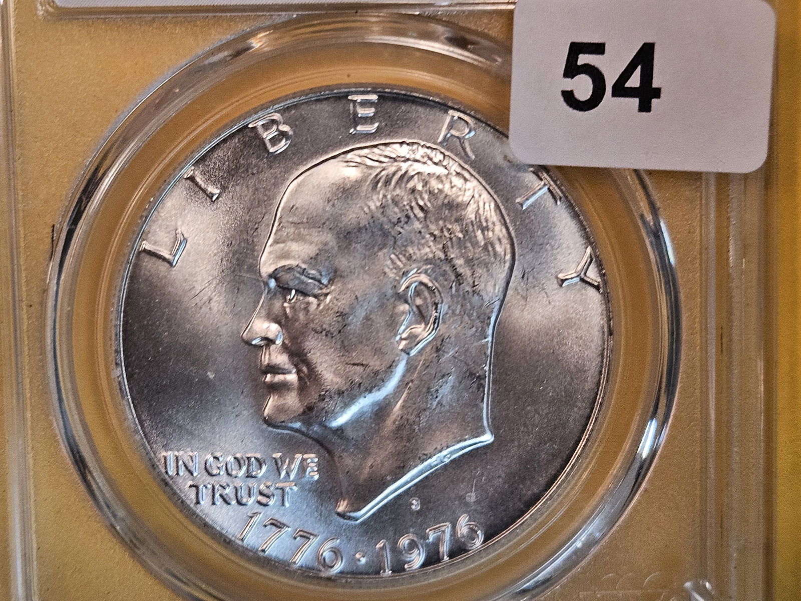 GEM! PCGS 1976-S Silver Eisenhower Dollar in Mint State 66 (1 of 3)