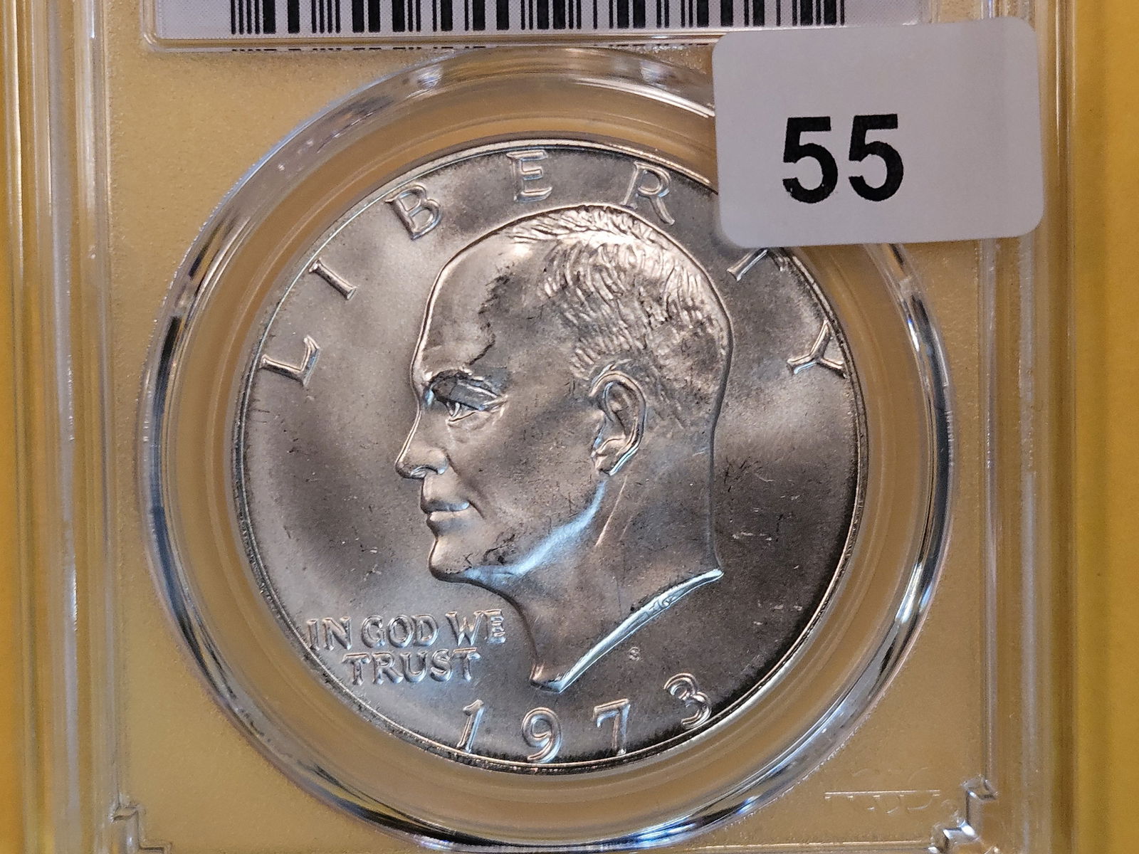 GEM! PCGS 1976-S Silver Eisenhower Dollar in Mint State 66 (1 of 3)