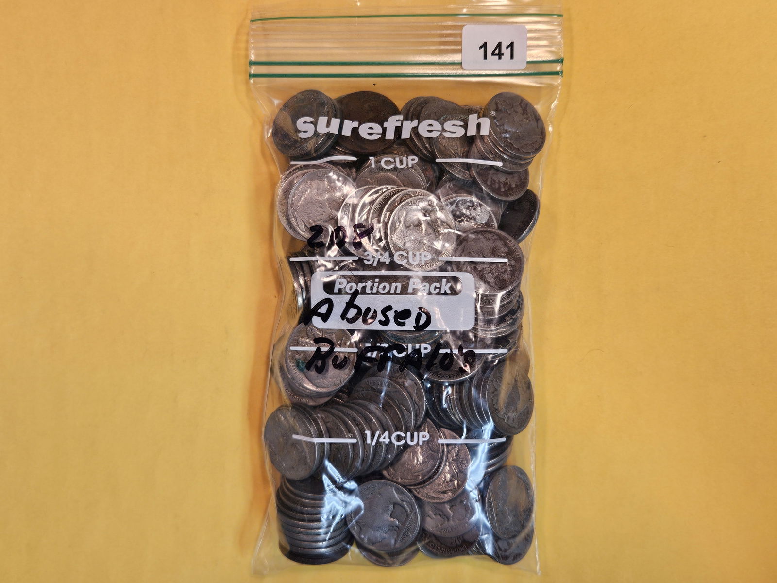 Two hundred and eight Buffalo Nickels (1 of 1)