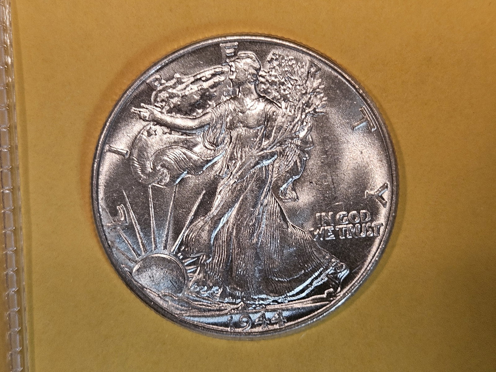 Choice Brilliant Uncirculated 1943 Walking Liberty Half Dollar (1 of 5)