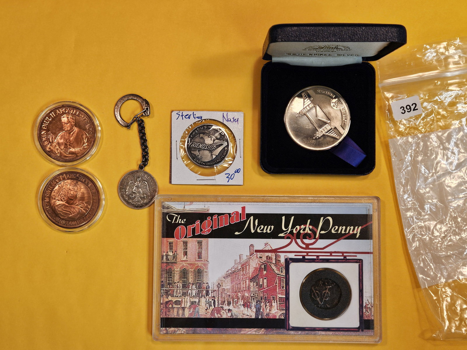 Smaller, fun, hodge-podge group: Couple silver pieces