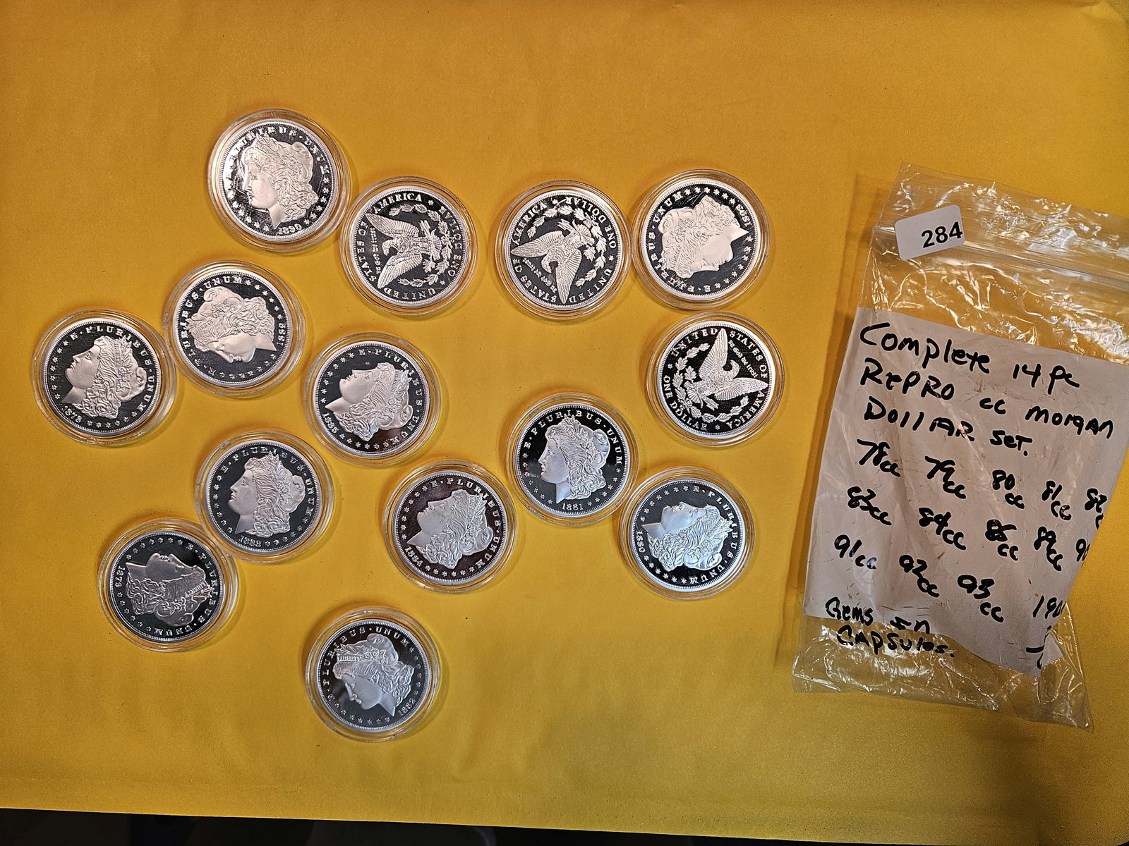 Complete Reproduction of Carson City Morgan dollars (1 of 1)