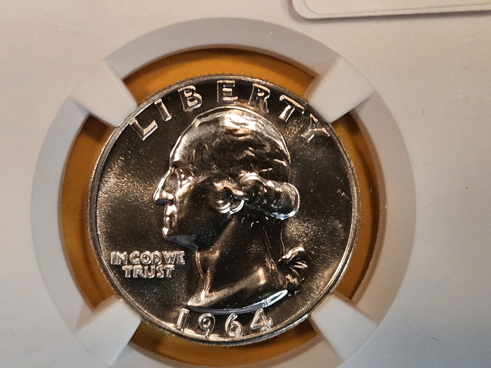 SUPERB GEM! NGC 1964 Washington Quarter in Proof 69 (1 of 3)