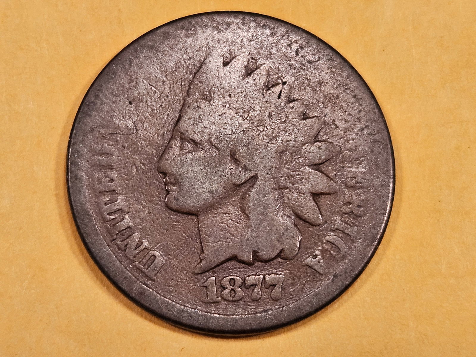 ** KEY DATE ** 1877 Indian Cent in AG-Good (1 of 4)