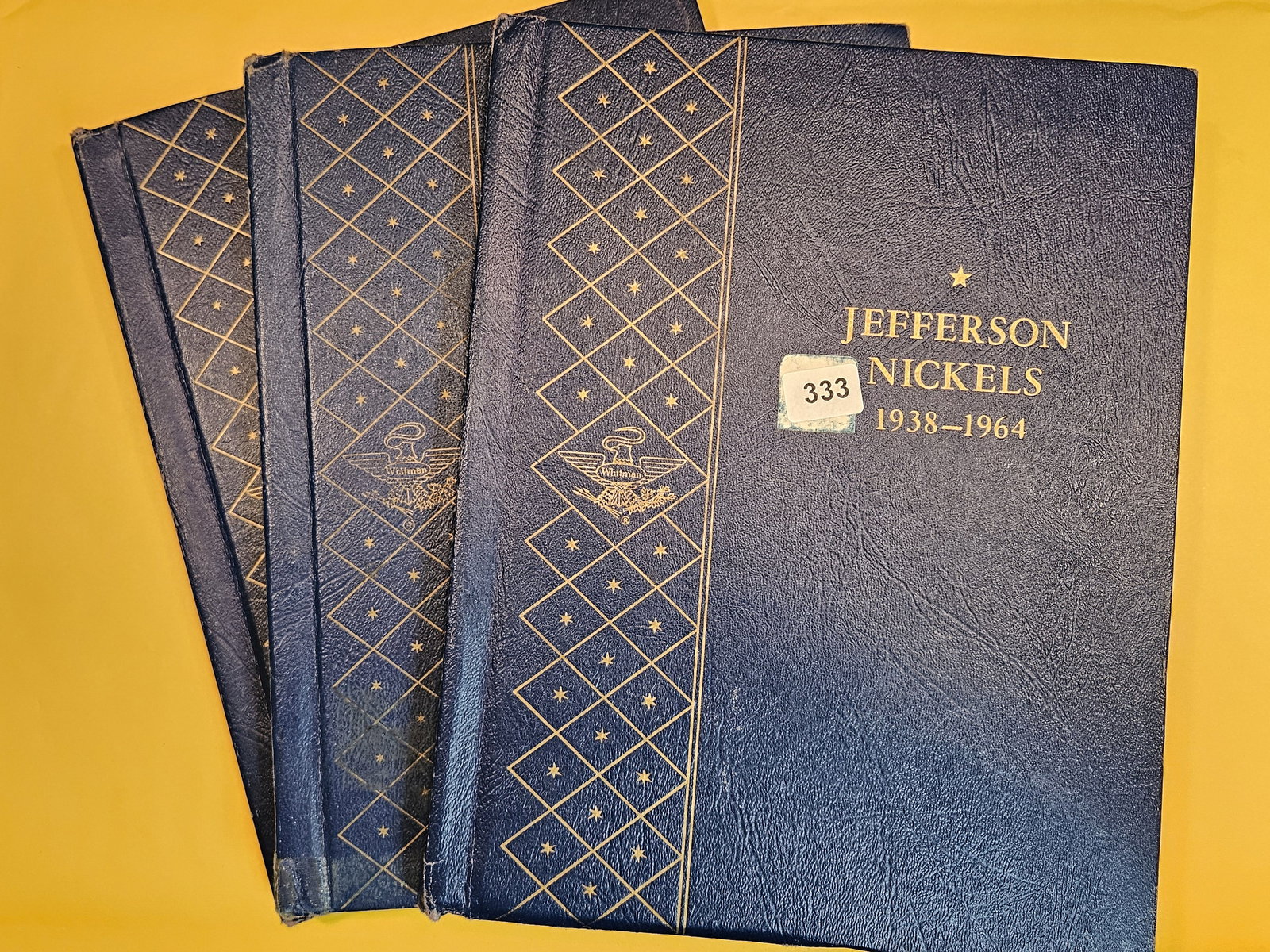 Three Jefferson Nickels Albums (1 of 10)
