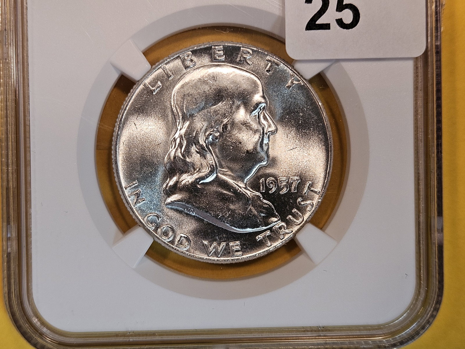 NGC 1957 Franklin Half Dollar (1 of 3)