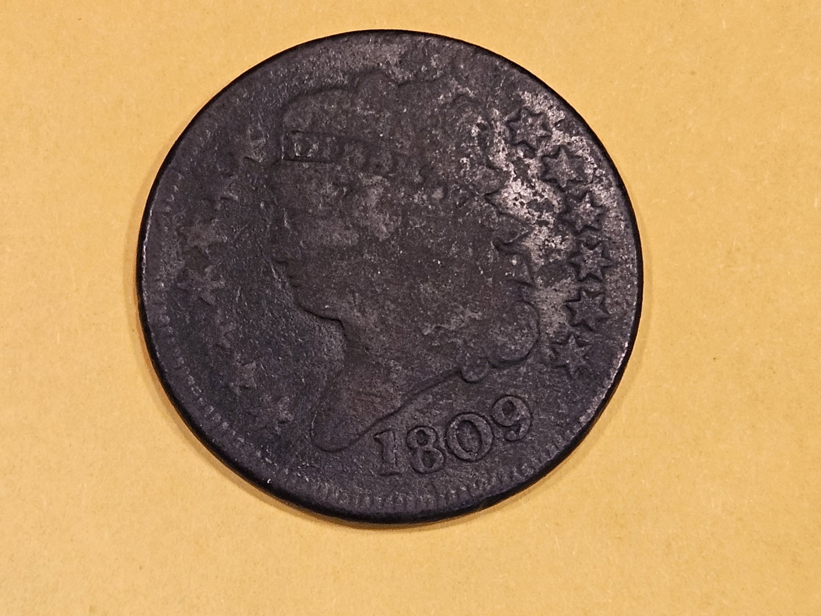 1809 Classic Head Half Cent in Very Good (1 of 5)