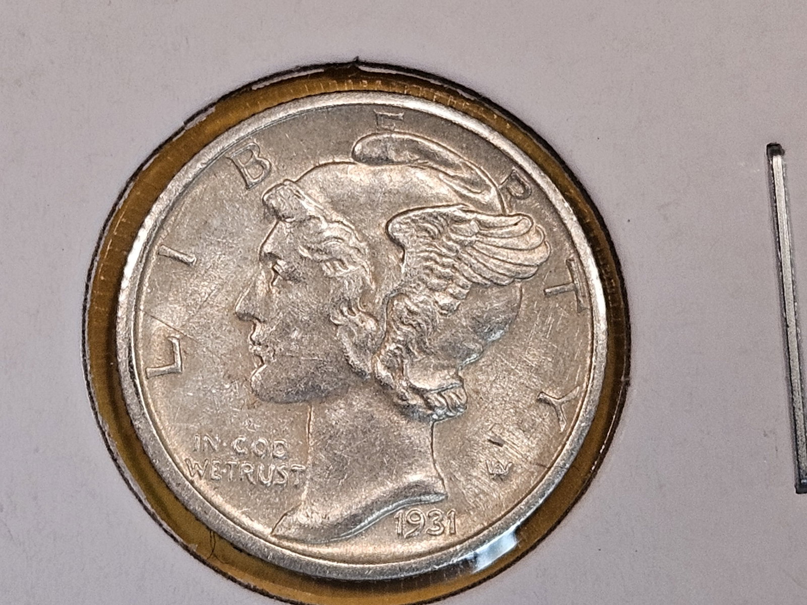 Better Date 1931-D Mercury Dime (1 of 4)