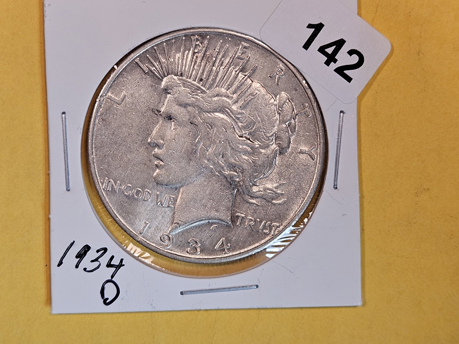 Better date 1934-D Peace Dollar (1 of 2)