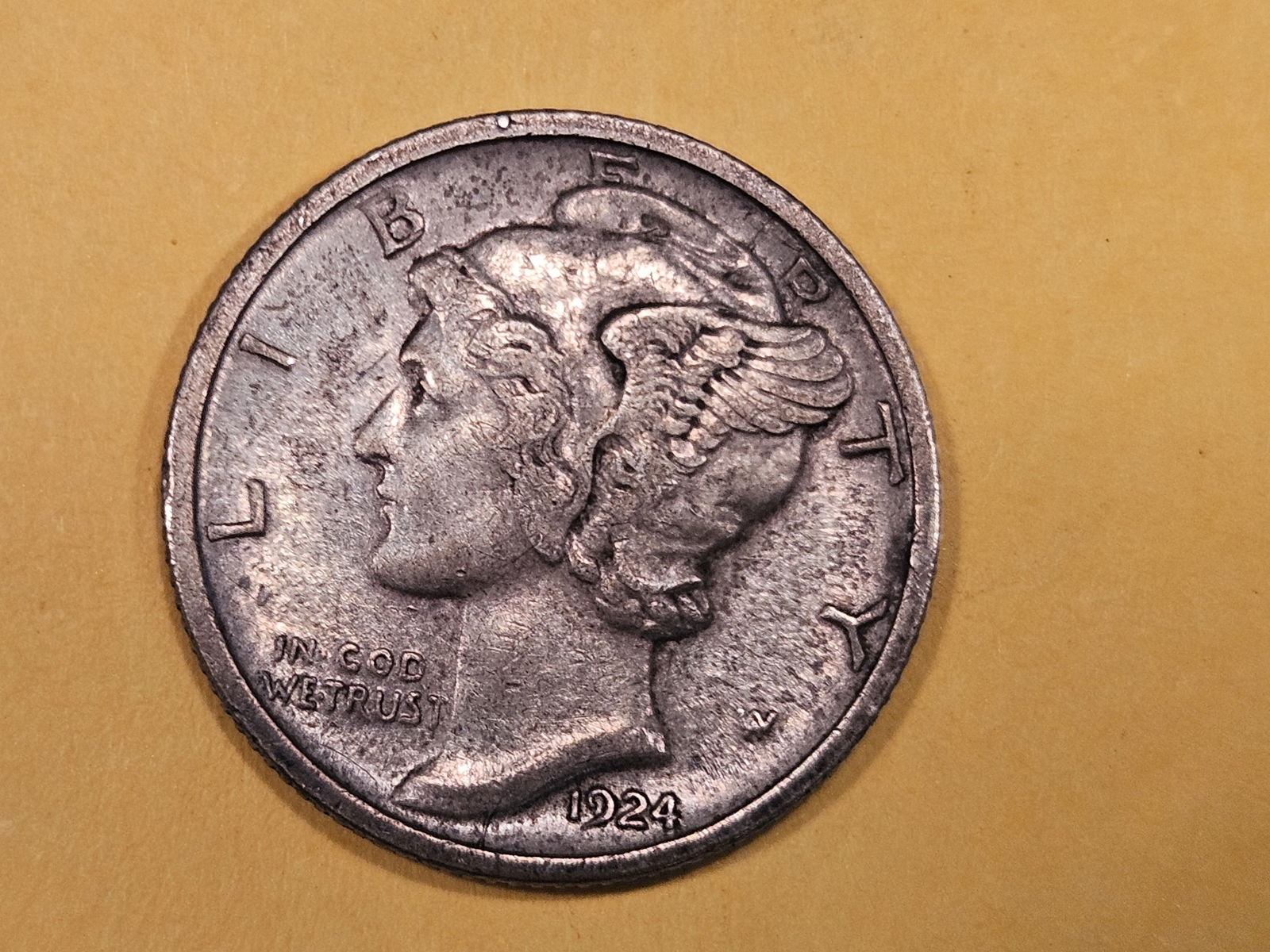 Better 1924-S Mercury Dime (1 of 3)