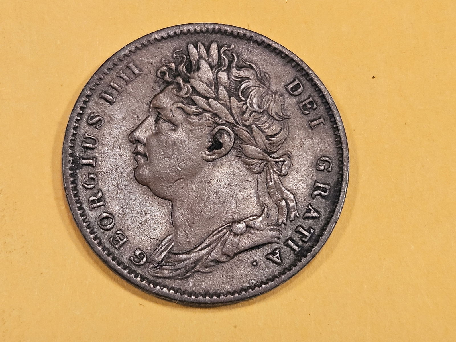 1823 Great Britain farthing in Very Fine plus (1 of 5)