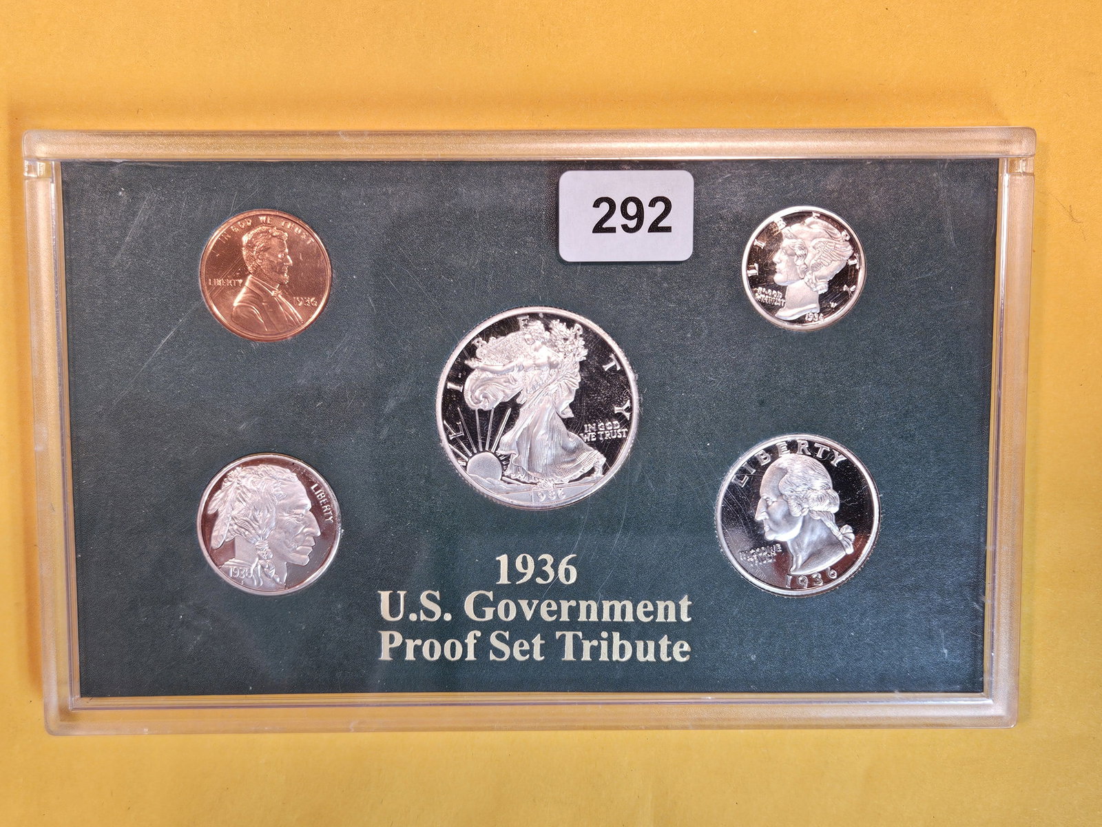 1936 US Government Proof Set Tribute (1 of 2)