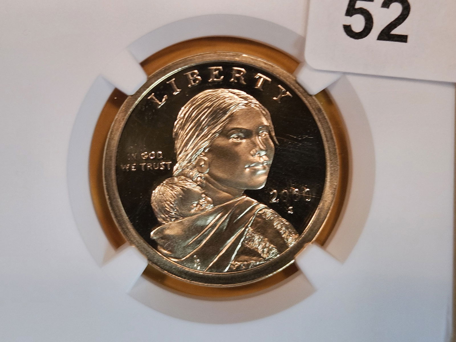 PERFECT! NGC 2000-S Sacagawea Dollar in Proof 70 Ultra Cameo (1 of 3)
