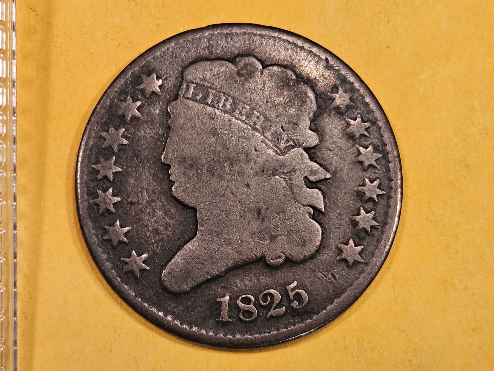 1825 Classic Head Half Cent in Good (1 of 3)