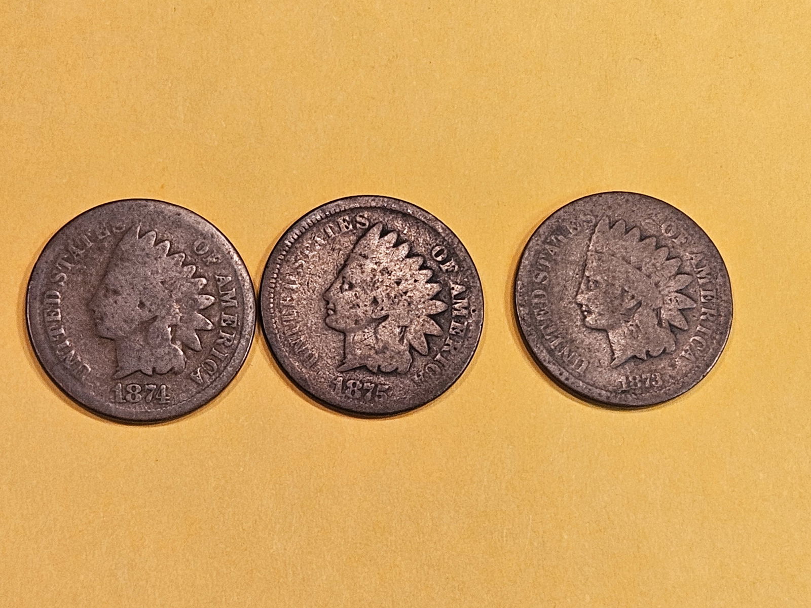 Three Better Date Indian cents in Good (1 of 3)