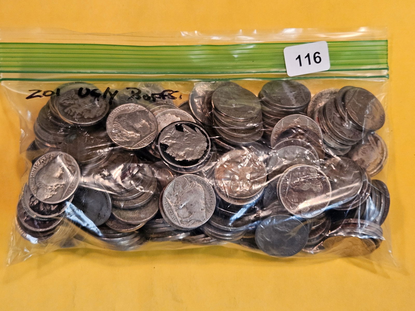 Two Hundred and one Buffalo Nickels (1 of 1)