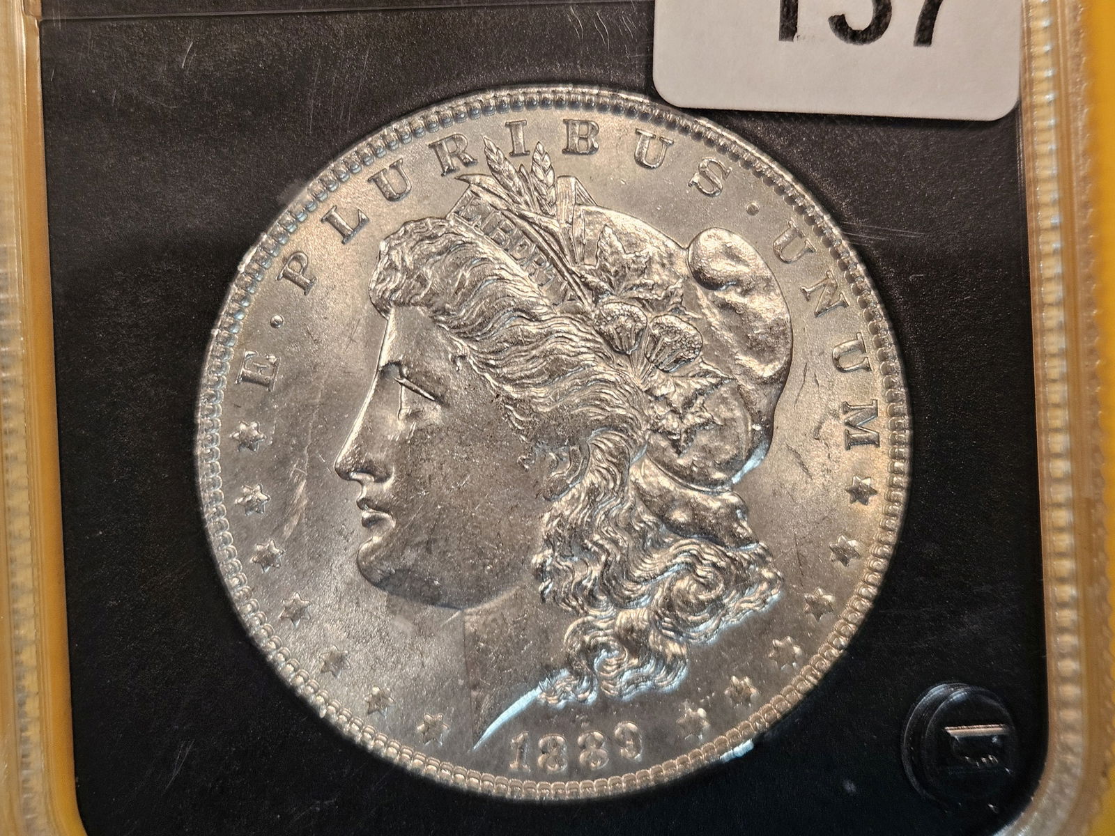 1889 Morgan silver Dollar (1 of 3)