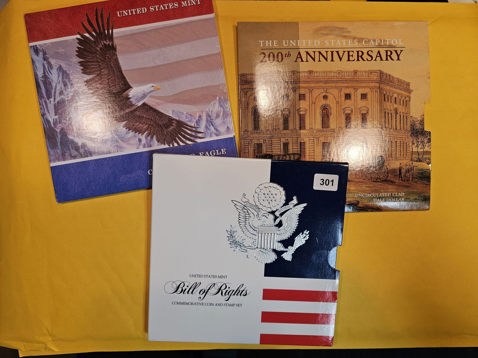 Three US Coin sets (1 of 1)