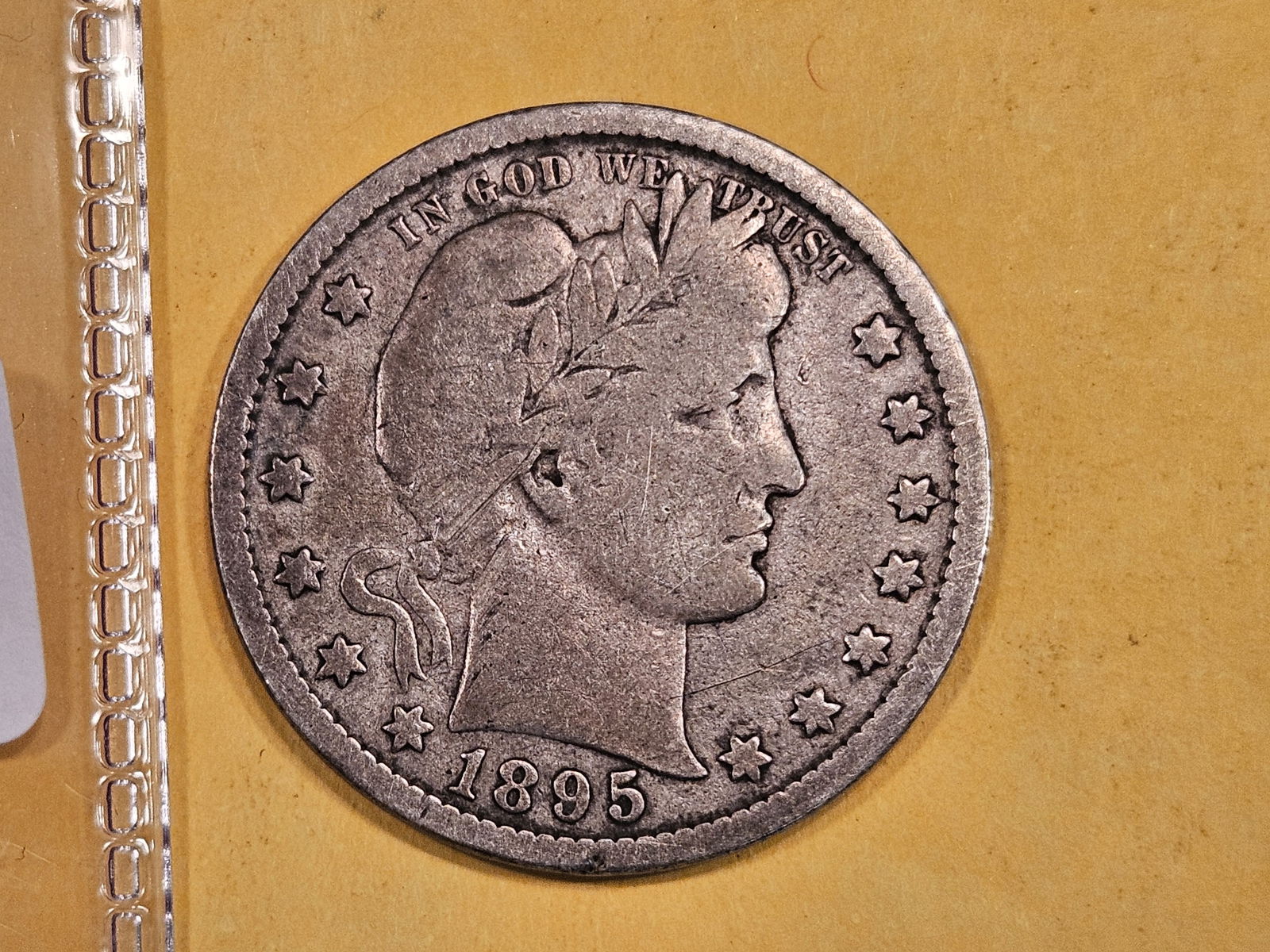 Better date 1895-S Barber Quarter (1 of 3)