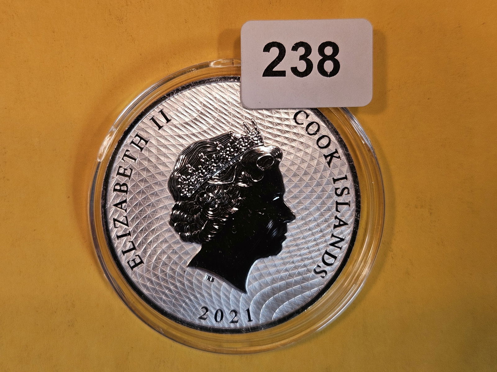GEM 2021 Cook Islands silver Dollar (1 of 2)