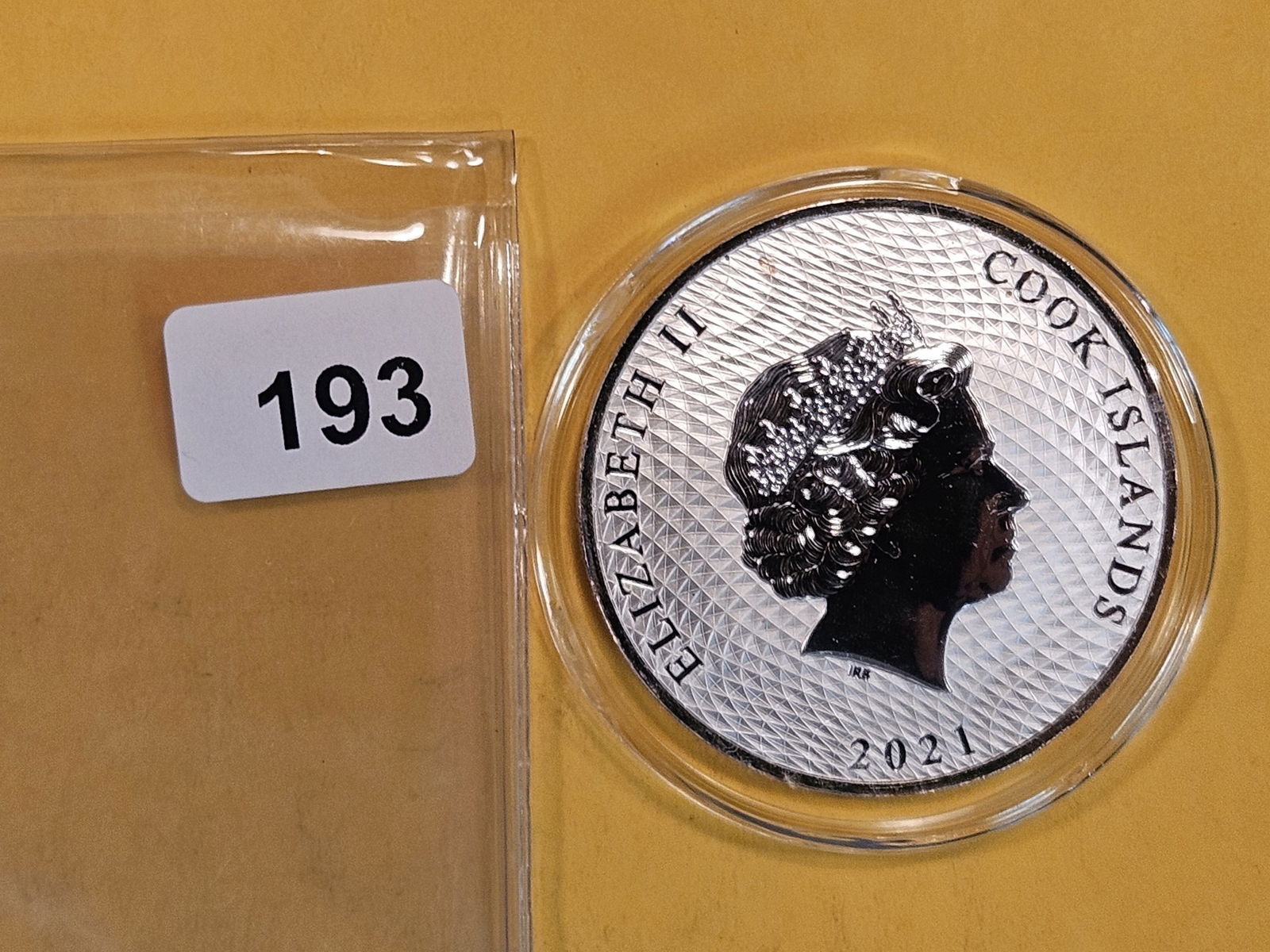 GEM 2021 Cook Islands Silver Dollar (1 of 2)