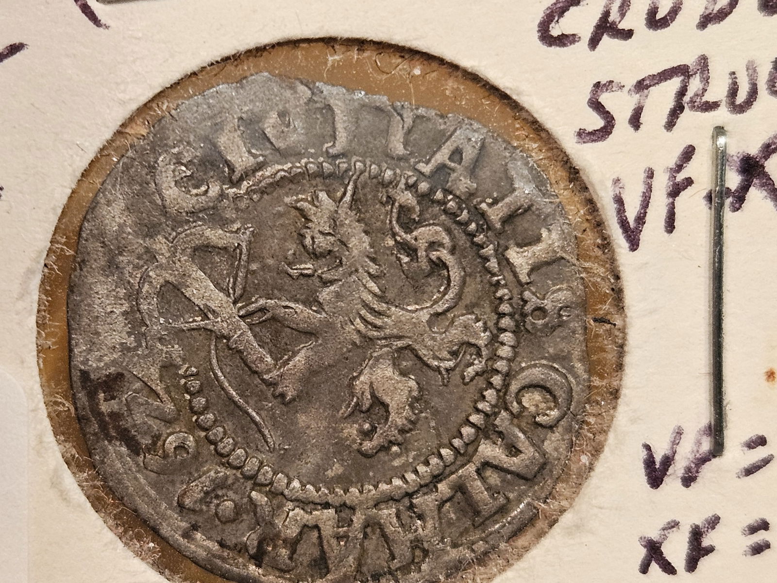 * SCARCE* 1624 Sweden 1 ore in Extra Fine (1 of 5)