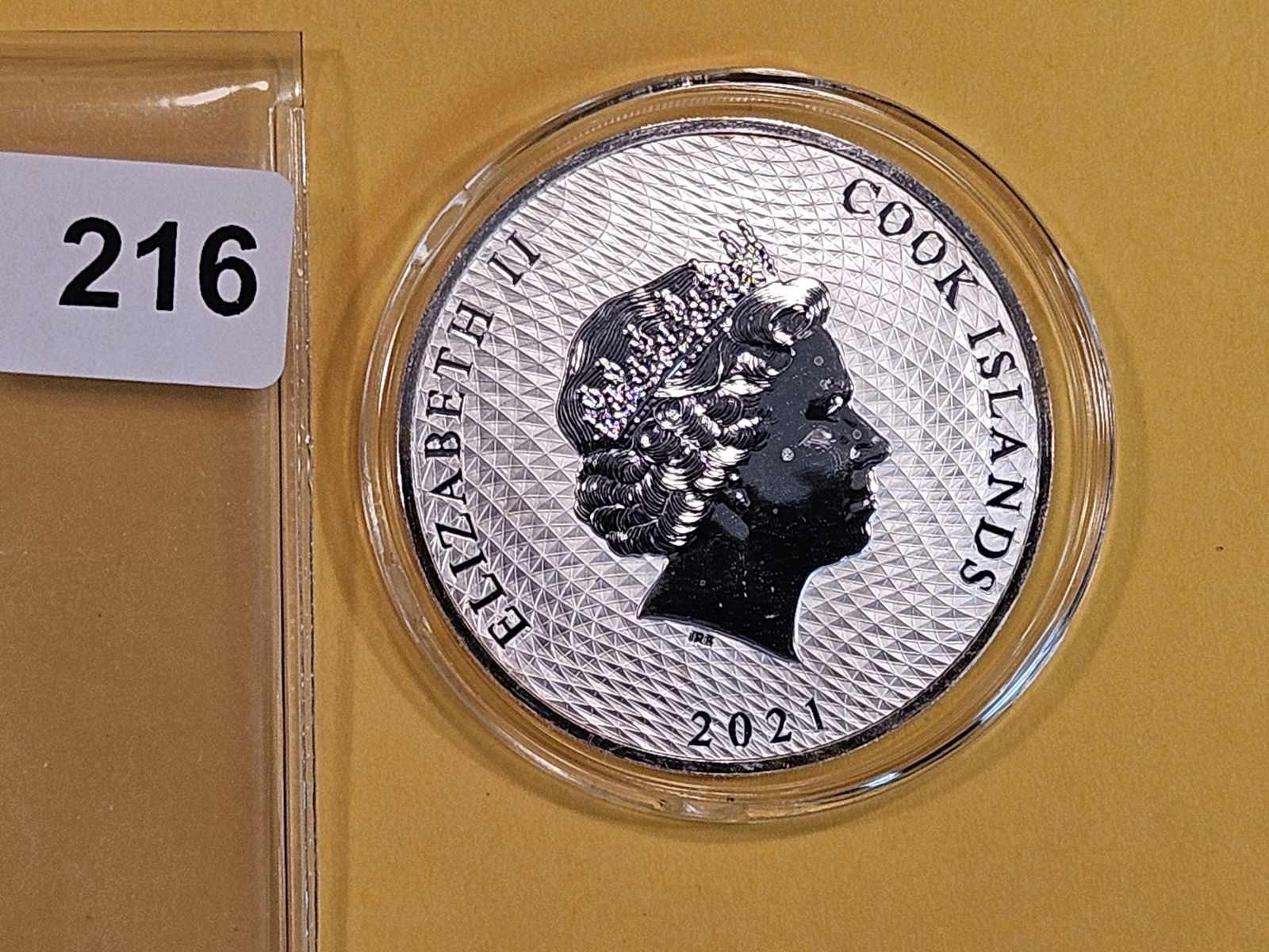 GEM 2021 Cook Islands Silver Dollar (1 of 2)
