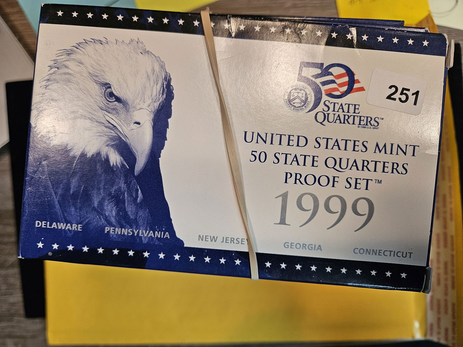 Thirteen US Quarter Proof Sets (1 of 2)