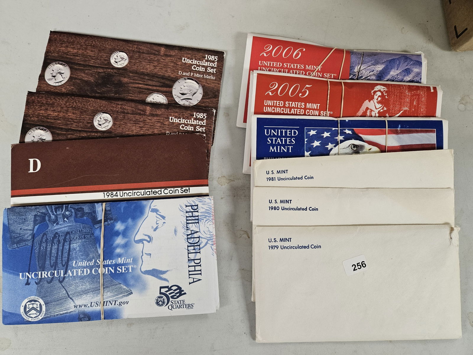 Ten mixed US Mint Sets (1 of 1)