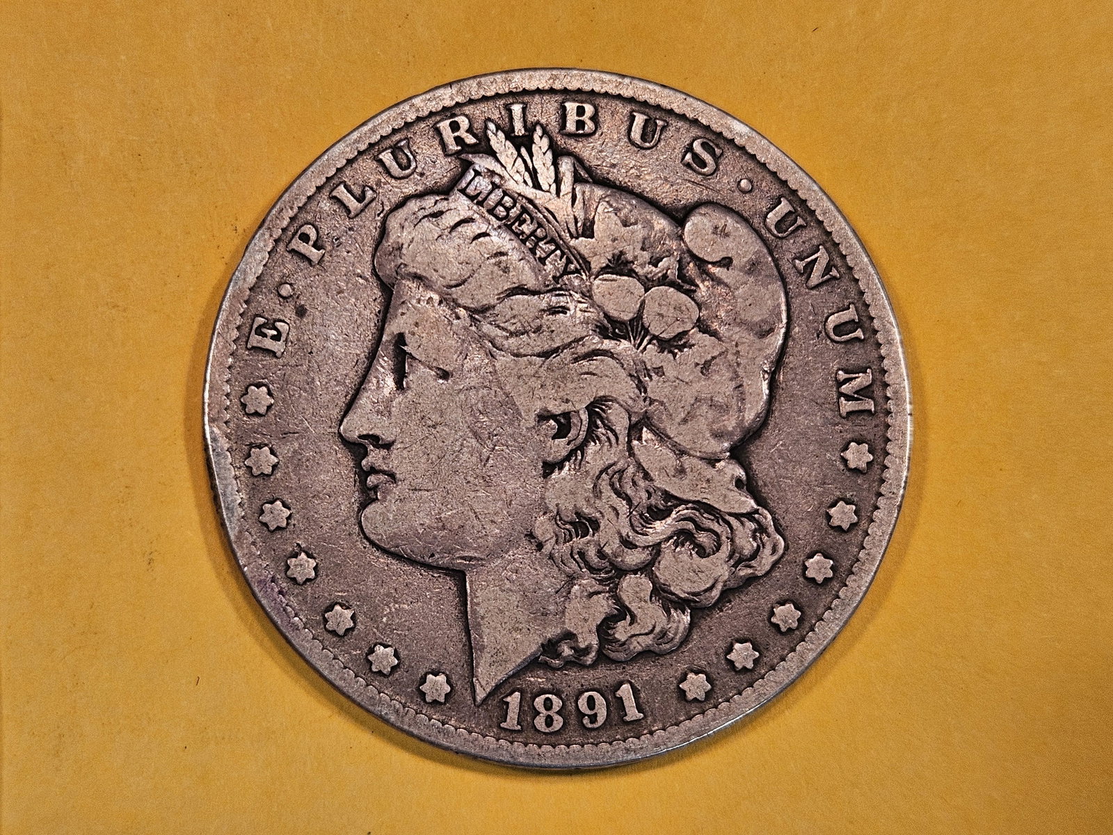 ** KEY DATE ** 1891-CC Morgan Dollar in Fine (1 of 3)