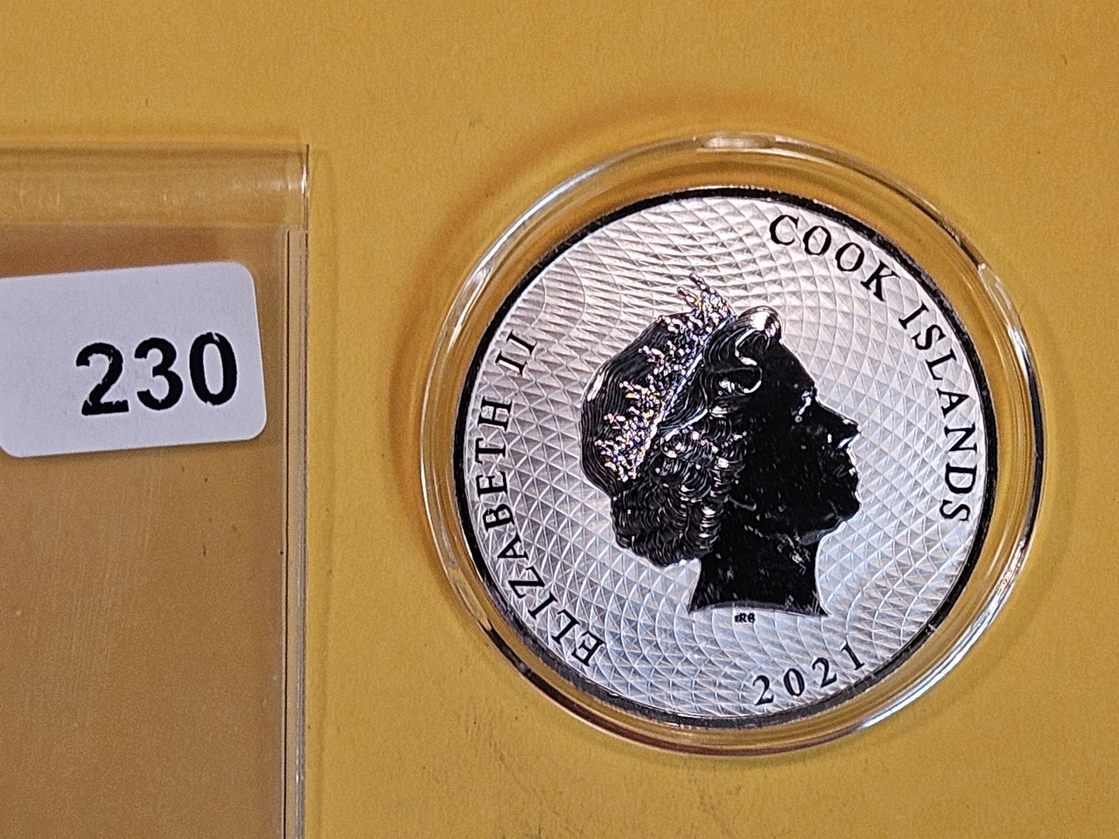 GEM 2021 Cook Islands Silver Dollar (1 of 2)